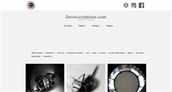 Desktop Screenshot of devin-creations.com